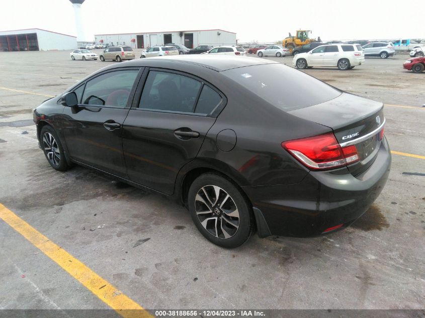 2013 HONDA CIVIC EX - 2HGFB2F87DH518042