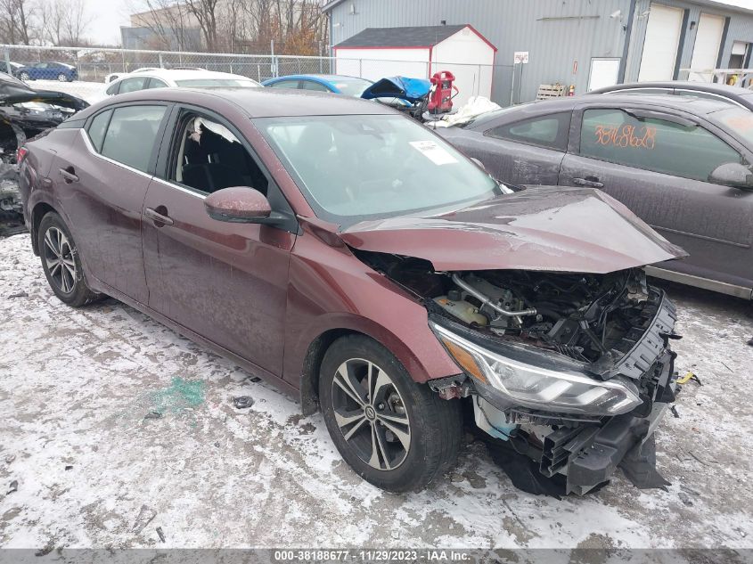 2022 NISSAN SENTRA SV - 3N1AB8CV0NY287764