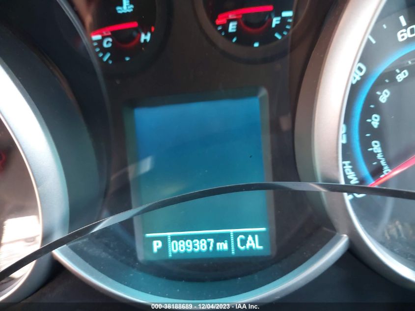 2014 CHEVROLET CRUZE LT - 1G1PC5SB8E7454120