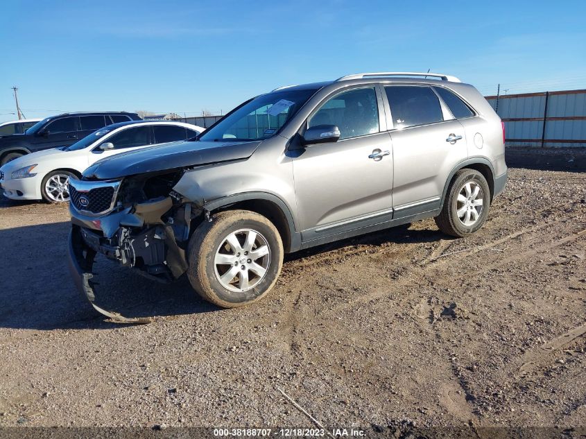 2013 KIA SORENTO LX - 5XYKT4A22DG403386