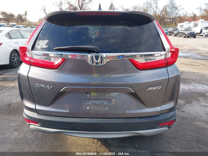 2018 HONDA CR-V EXL - 7FARW2H84JE106163