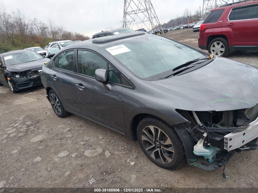 2013 HONDA CIVIC EXL - 19XFB2F98DE288949