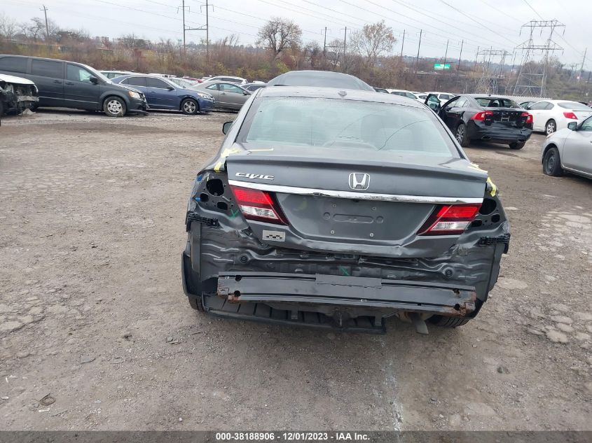 2013 HONDA CIVIC EXL - 19XFB2F98DE288949