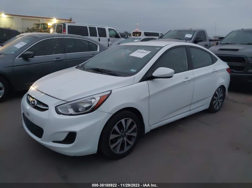 2017 HYUNDAI ACCENT VALUE EDITION - KMHCT4AE0HU345177