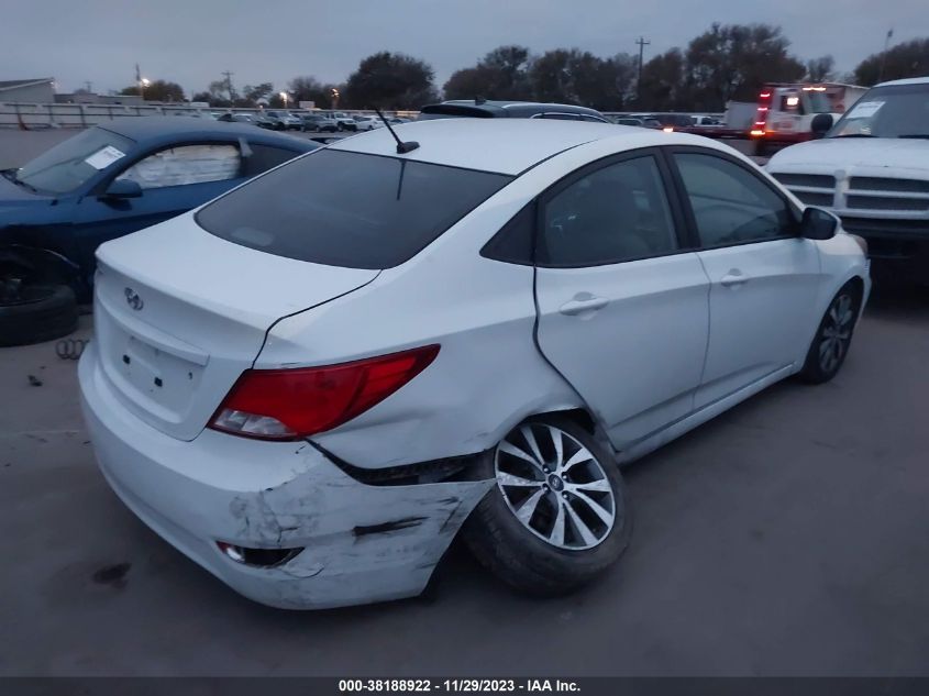 2017 HYUNDAI ACCENT VALUE EDITION - KMHCT4AE0HU345177