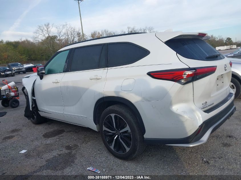 2022 TOYOTA HIGHLANDER XSE - 5TDLZRAH4NS136910