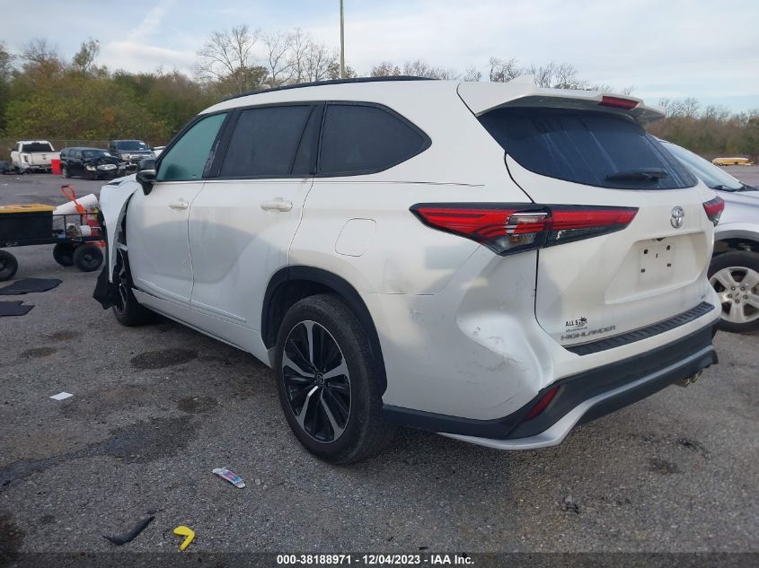2022 TOYOTA HIGHLANDER XSE - 5TDLZRAH4NS136910