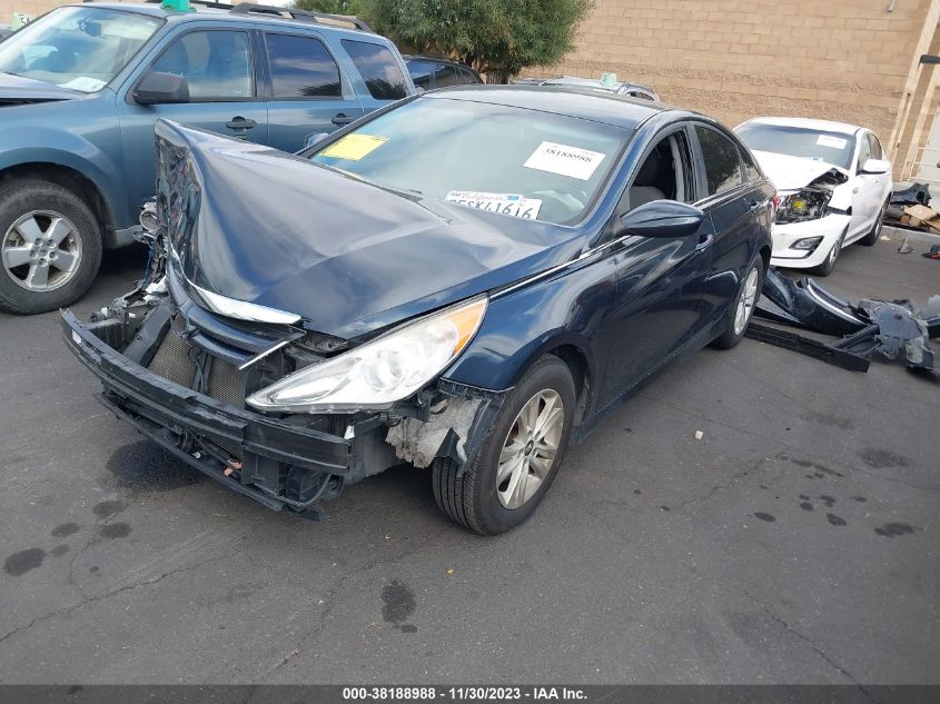 2014 HYUNDAI SONATA GLS - 5NPEB4AC9EH901815