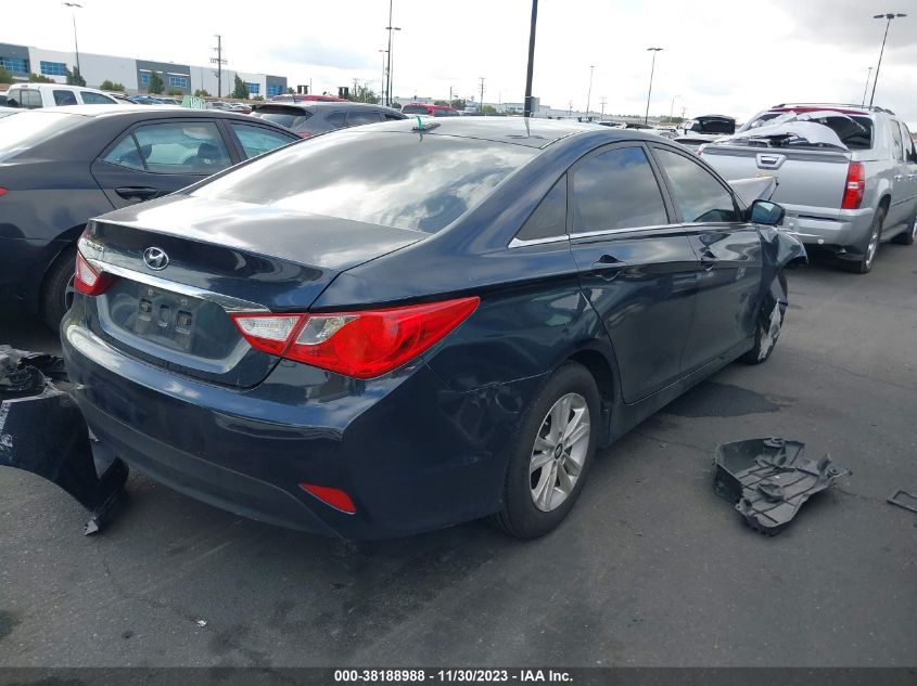 2014 HYUNDAI SONATA GLS - 5NPEB4AC9EH901815