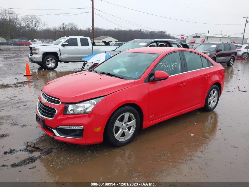 2015 CHEVROLET CRUZE 1LT AUTO - 1G1PC5SB6F7162757