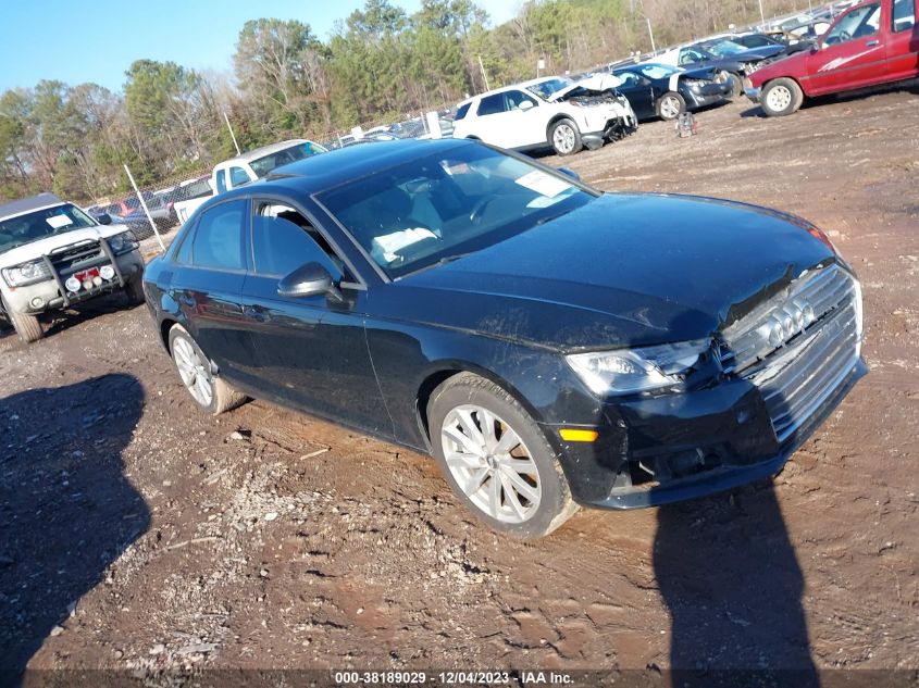 2017 AUDI A4 PREMIUM - WAUGNAF49HN015527