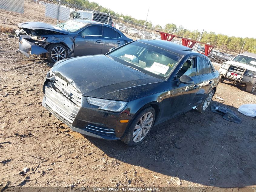 2017 AUDI A4 PREMIUM - WAUGNAF49HN015527