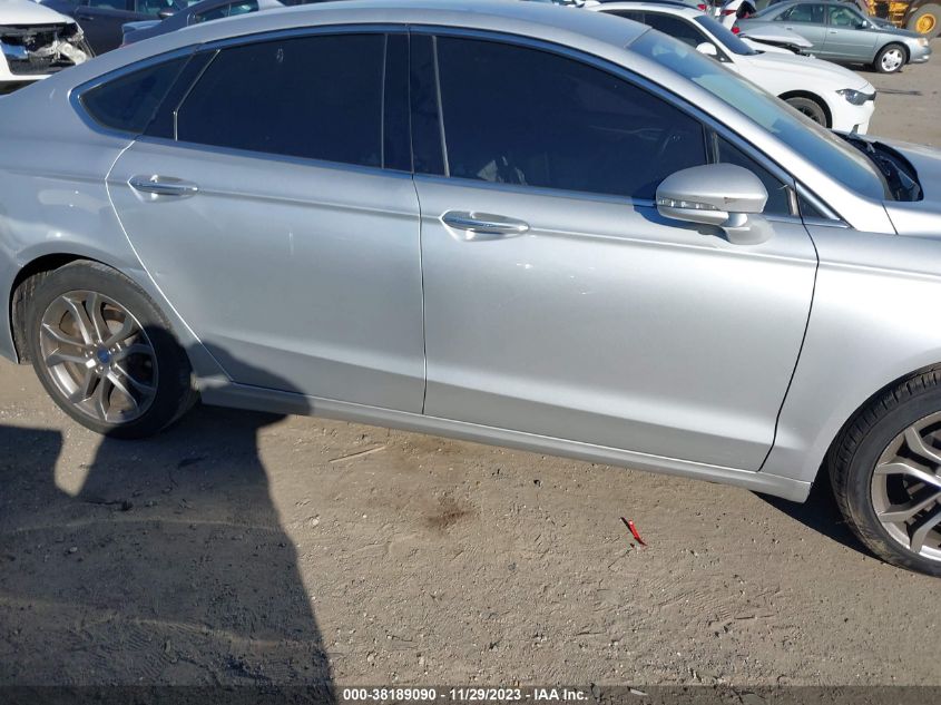 2019 FORD FUSION SEL - 3FA6P0CD0KR139252