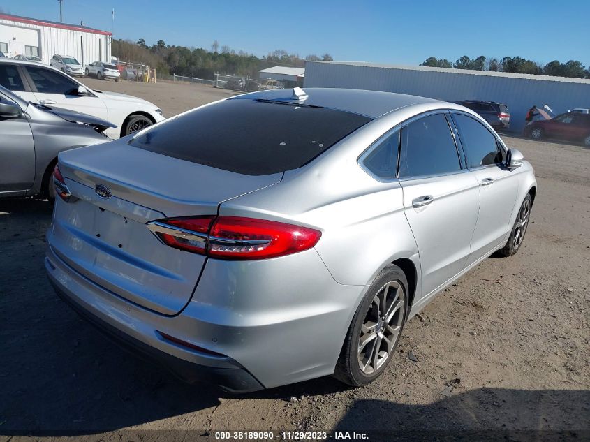 2019 FORD FUSION SEL - 3FA6P0CD0KR139252