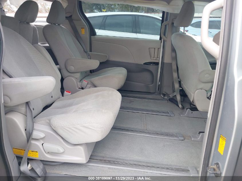 2014 TOYOTA SIENNA L V6 7 PASSENGER - 5TDZK3DC3ES501296