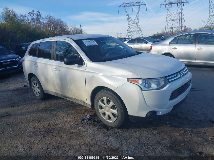 2014 MITSUBISHI OUTLANDER ES - JA4AD2A33EZ006563
