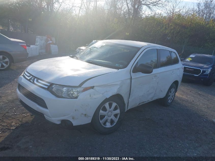 2014 MITSUBISHI OUTLANDER ES - JA4AD2A33EZ006563