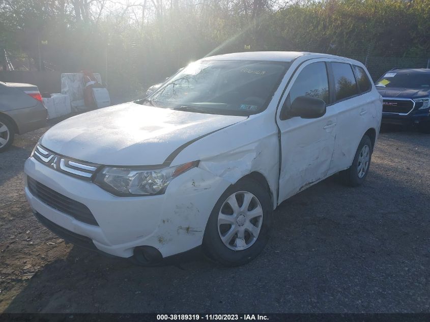 2014 MITSUBISHI OUTLANDER ES - JA4AD2A33EZ006563