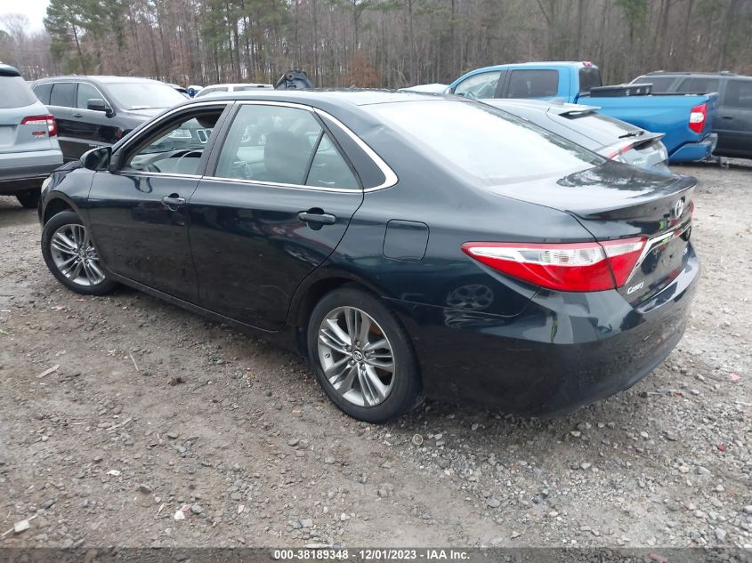 2015 TOYOTA CAMRY SE - 4T1BF1FK4FU907255