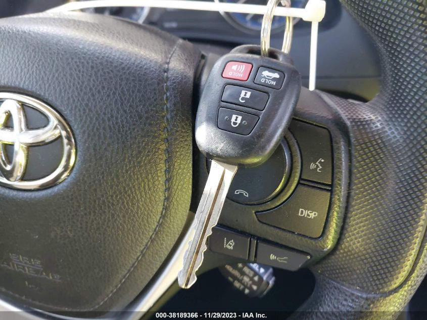 2017 TOYOTA COROLLA L/LE/XLE/SE/XSE - 2T1BURHE0HC904577