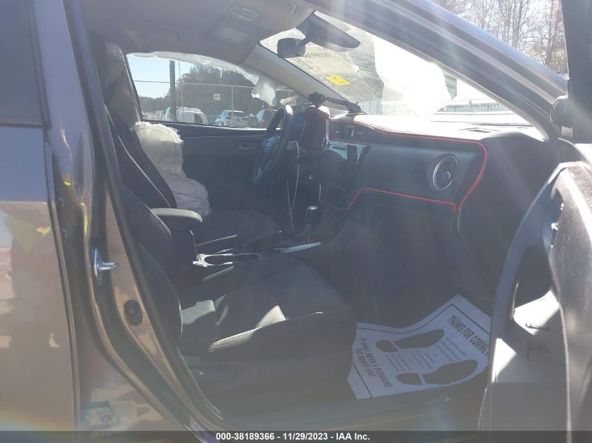 2017 TOYOTA COROLLA L/LE/XLE/SE/XSE - 2T1BURHE0HC904577