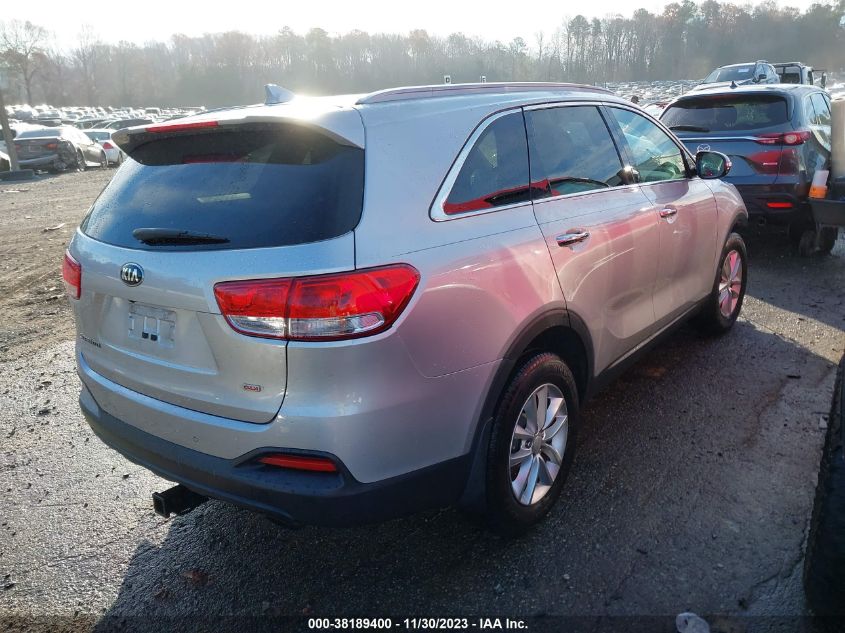 2016 KIA SORENTO LX/L - 5XYPG4A36GG117497