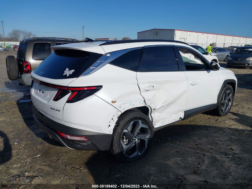 2022 HYUNDAI TUCSON HYBRID LIMITED KM8JECA17NU079659