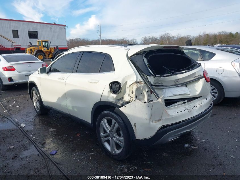 2015 MERCEDES-BENZ GLA 250 4MATIC - WDCTG4GB5FJ180015