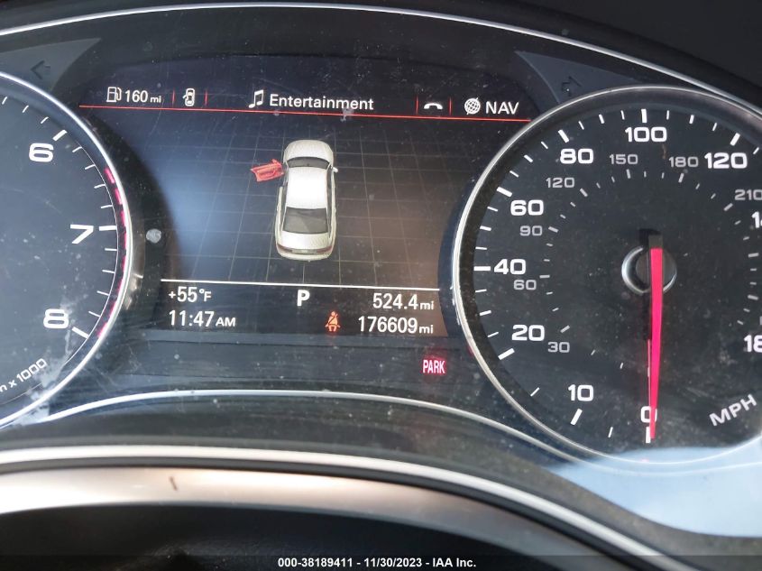 2013 AUDI A6 PREMIUM PLUS - WAUGGAFC8DN062270