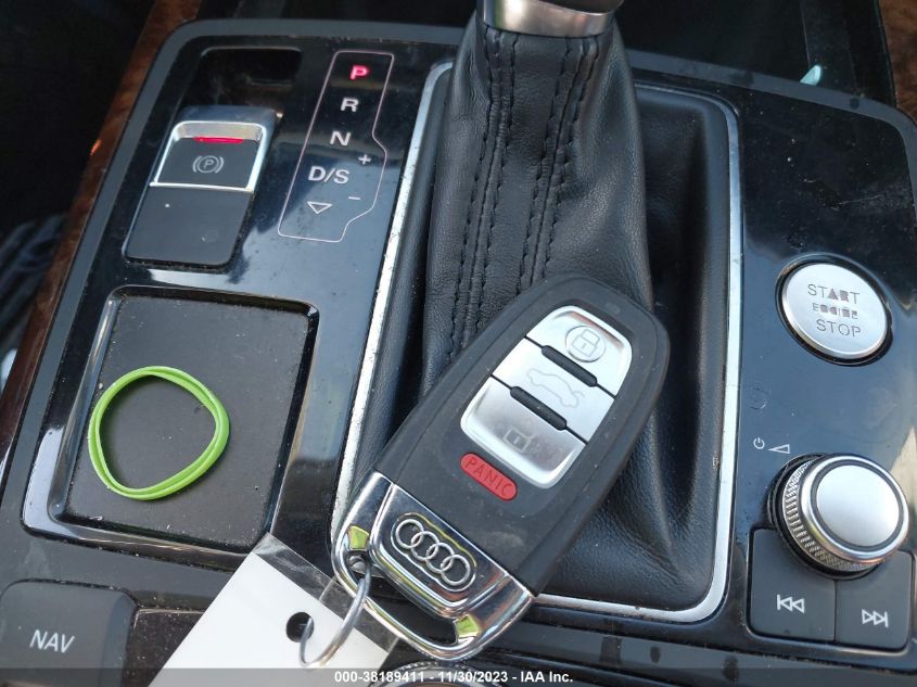 2013 AUDI A6 PREMIUM PLUS - WAUGGAFC8DN062270