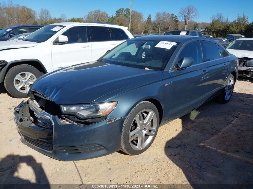 2013 AUDI A6 PREMIUM PLUS - WAUGGAFC8DN062270