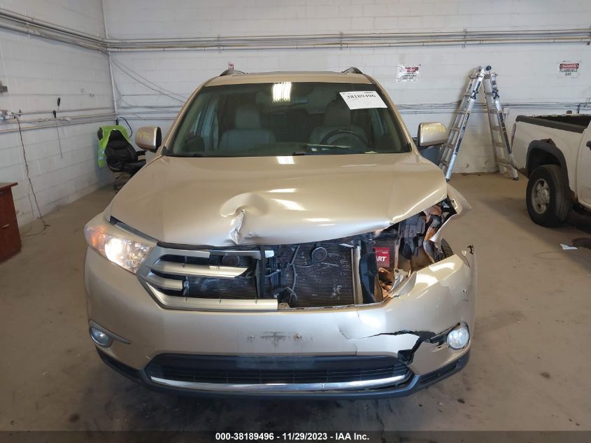 2013 TOYOTA HIGHLANDER LIMITED V6 - 5TDDK3EH2DS220593