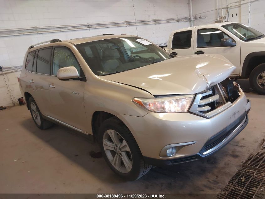 2013 TOYOTA HIGHLANDER LIMITED V6 - 5TDDK3EH2DS220593