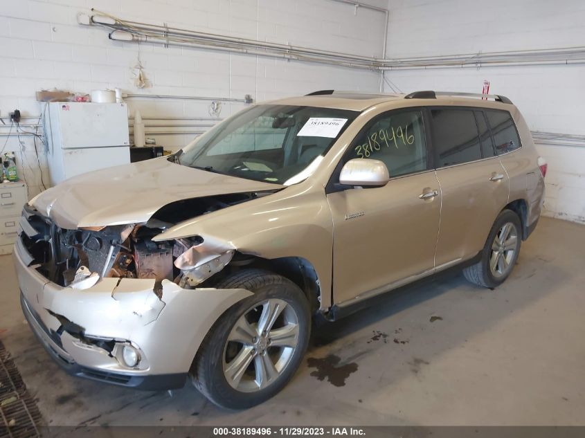 2013 TOYOTA HIGHLANDER LIMITED V6 - 5TDDK3EH2DS220593
