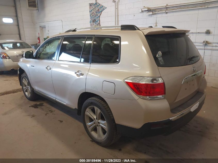 2013 TOYOTA HIGHLANDER LIMITED V6 - 5TDDK3EH2DS220593