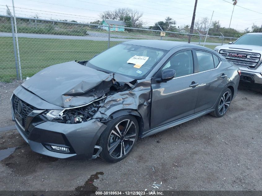 2022 NISSAN SENTRA SR - 3N1AB8DV3NY295419