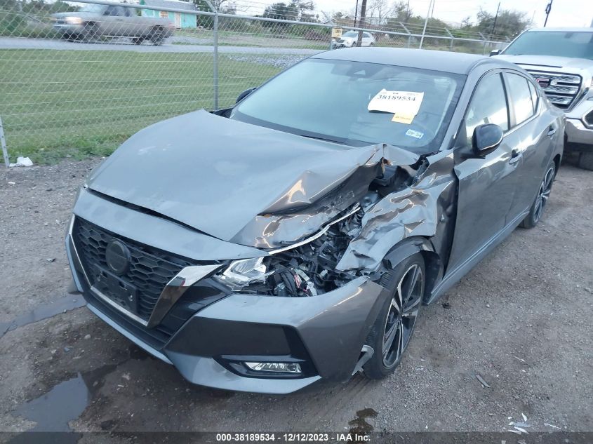 2022 NISSAN SENTRA SR - 3N1AB8DV3NY295419