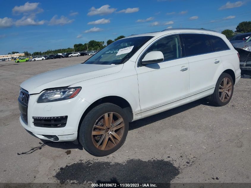 2015 AUDI Q7 3.0T PREMIUM PLUS - WA1LGAFE7FD005967