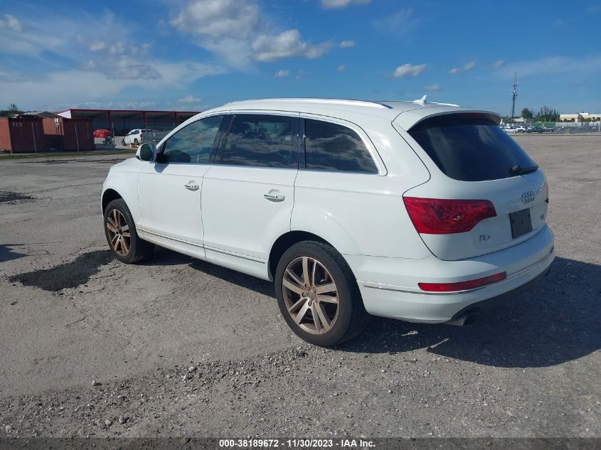 2015 AUDI Q7 3.0T PREMIUM PLUS - WA1LGAFE7FD005967