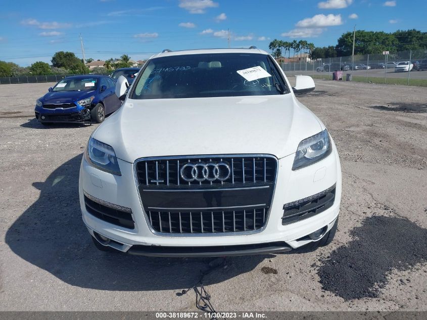 2015 AUDI Q7 3.0T PREMIUM PLUS - WA1LGAFE7FD005967