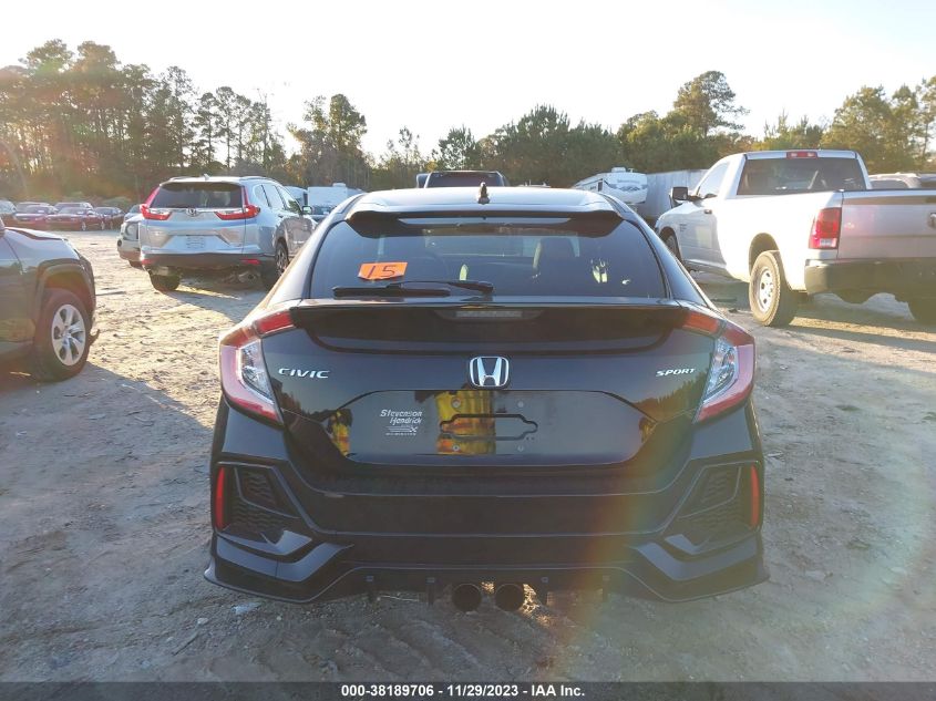 2021 HONDA CIVIC SPORT - SHHFK7H44MU425540