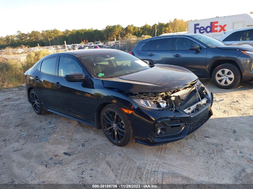 2021 HONDA CIVIC SPORT - SHHFK7H44MU425540