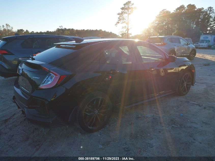 2021 HONDA CIVIC SPORT - SHHFK7H44MU425540