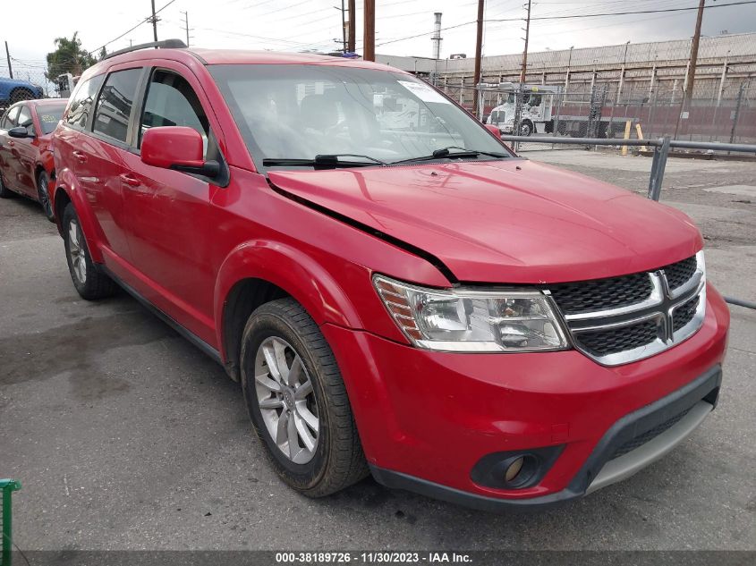 2013 DODGE JOURNEY SXT - 3C4PDCBG4DT570817