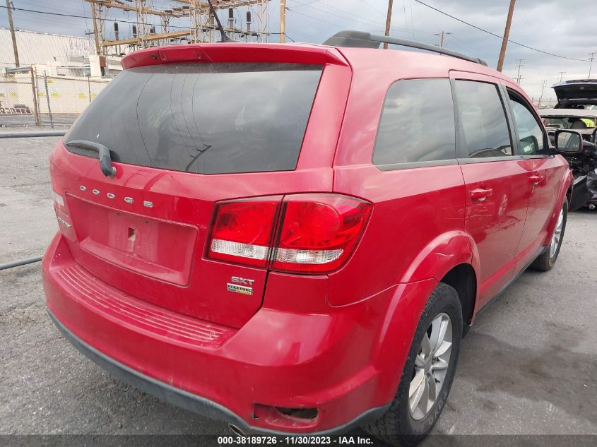 2013 DODGE JOURNEY SXT - 3C4PDCBG4DT570817
