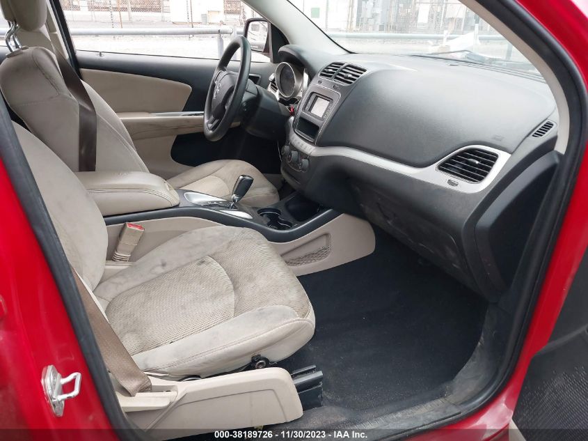 2013 DODGE JOURNEY SXT - 3C4PDCBG4DT570817