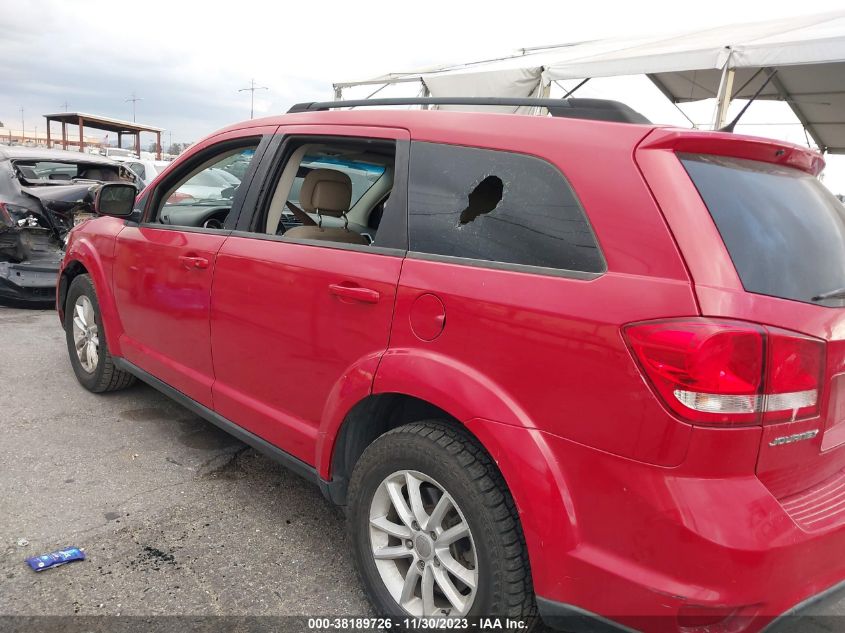 2013 DODGE JOURNEY SXT - 3C4PDCBG4DT570817