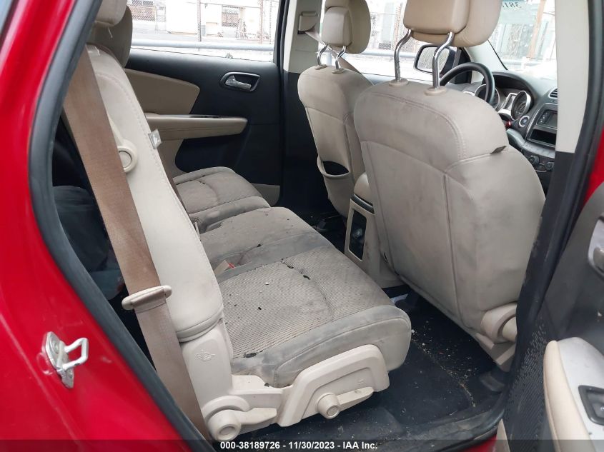 2013 DODGE JOURNEY SXT - 3C4PDCBG4DT570817