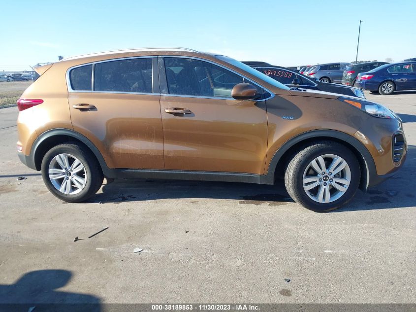 2017 KIA SPORTAGE LX - KNDPMCAC5H7179877