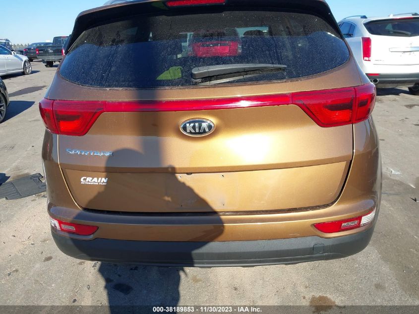 2017 KIA SPORTAGE LX - KNDPMCAC5H7179877